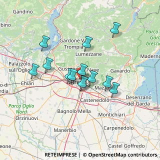 Mappa Via Bredina, 25128 Brescia BS, Italia (11.07769)