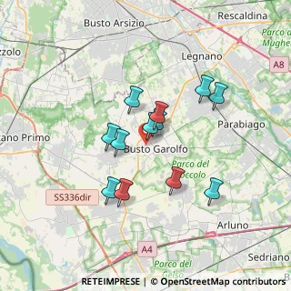 Mappa Via Gian Lorenzo Bernini, 20020 Busto Garolfo MI, Italia (2.79)