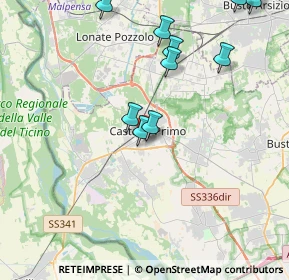 Mappa Via Gemona, 20022 Castano Primo MI, Italia (5.65286)