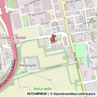 Mappa Via Vigorelli, 6, 20032 Cormano, Milano (Lombardia)
