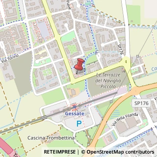 Mappa Viale A. de Gasperi, 55, 20060 Gessate, Milano (Lombardia)