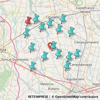 Mappa Via G. Garibaldi, 35016 Piazzola sul Brenta PD, Italia (7.52688)