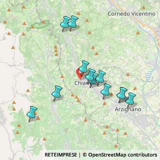 Mappa Via Vignaga Bassa, 36072 Chiampo VI, Italia (3.76417)