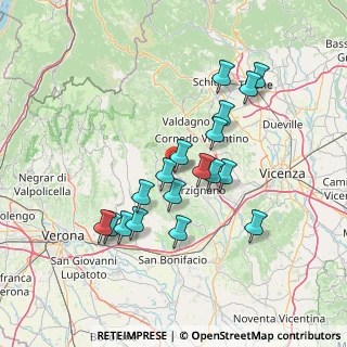 Mappa Via Vignaga Bassa, 36072 Chiampo VI, Italia (13.01722)