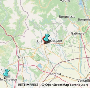 Mappa Viale Fabrizio de Andrè, 13900 Biella BI, Italia (57.05625)