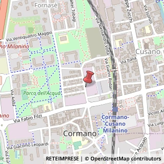 Mappa Via Cesare Battisti, 38, 20032 Cormano, Milano (Lombardia)