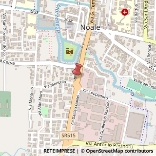 Mappa Via Montello, 2, 30033 Noale, Venezia (Veneto)