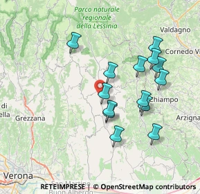 Mappa Piazza Lago, 37039 Tregnago VR, Italia (6.84357)