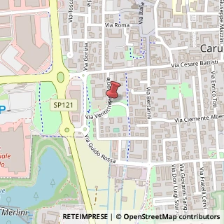 Mappa Via 25 Aprile, 7, 20061 Carugate, Milano (Lombardia)