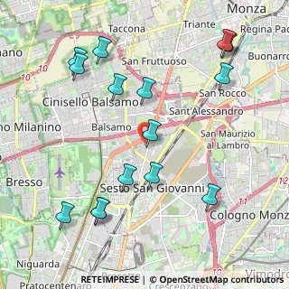 Mappa Via Masaniello, 20099 Sesto San Giovanni MI, Italia (2.38533)