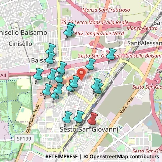 Mappa Via Masaniello, 20099 Sesto San Giovanni MI, Italia (0.866)