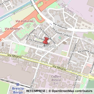 Mappa Via Luigi Mercantini,  5, 25126 Brescia, Brescia (Lombardia)