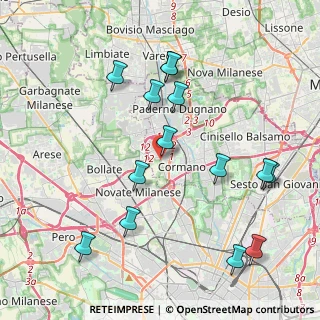 Mappa SP 35, 20032 Cormano MI (4.375)