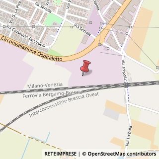 Mappa Via Seriola, 74, 25035 Ospitaletto, Brescia (Lombardia)