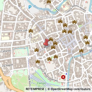 Mappa Corso Andrea Palladio,  37, 36100 Vicenza, Vicenza (Veneto)
