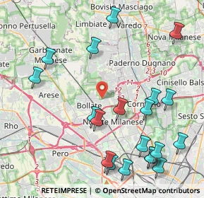 Mappa Via Giorgio Perlasca, 20021 Bollate MI, Italia (5.054)