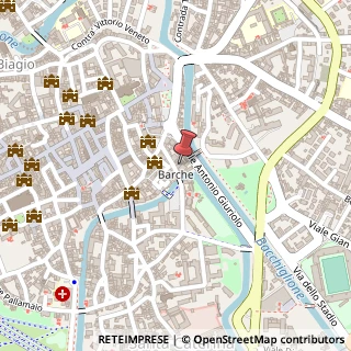 Mappa Contrà Barche, 33, 36100 Vicenza, Vicenza (Veneto)