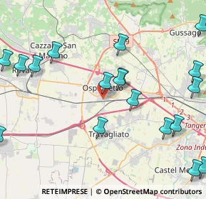 Mappa Ospitaletto, 25035 Ospitaletto BS, Italia (5.7065)