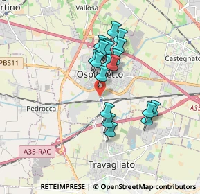 Mappa Ospitaletto, 25035 Ospitaletto BS, Italia (1.392)