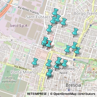 Mappa Via Volturno, 25128 Brescia BS, Italia (0.4675)
