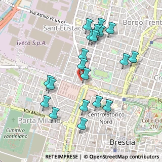 Mappa Via Volturno, 25128 Brescia BS, Italia (0.503)