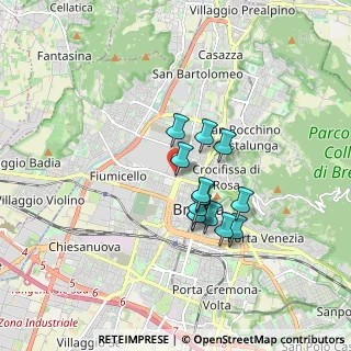 Mappa Via Volturno, 25128 Brescia BS, Italia (1.28231)