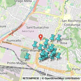 Mappa Via Volturno, 25128 Brescia BS, Italia (0.9335)