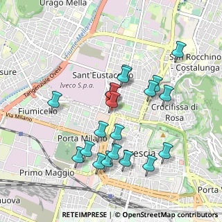 Mappa Via Volturno, 25128 Brescia BS, Italia (0.8955)