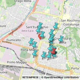 Mappa Via Volturno, 25128 Brescia BS, Italia (0.7935)