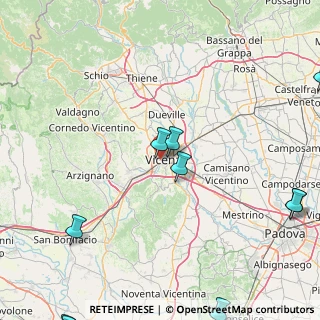 Mappa Via dei Cairoli, 36100 Vicenza VI, Italia (33.57667)