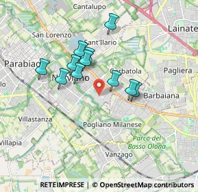 Mappa Via Louis Pasteur, 20014 Nerviano MI, Italia (1.42182)