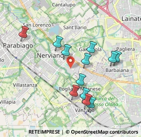 Mappa Via Louis Pasteur, 20014 Nerviano MI, Italia (1.7825)