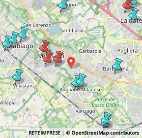 Mappa Via Louis Pasteur, 20014 Nerviano MI, Italia (2.85188)