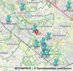 Mappa Via Louis Pasteur, 20014 Nerviano MI, Italia (2.59615)