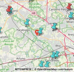 Mappa Via Louis Pasteur, 20014 Nerviano MI, Italia (6.26188)