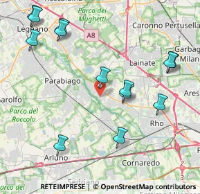 Mappa Via Louis Pasteur, 20014 Nerviano MI, Italia (4.79077)