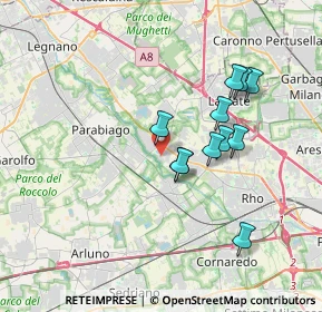 Mappa Via Louis Pasteur, 20014 Nerviano MI, Italia (3.11455)