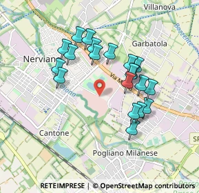 Mappa Via Louis Pasteur, 20014 Nerviano MI, Italia (0.8035)