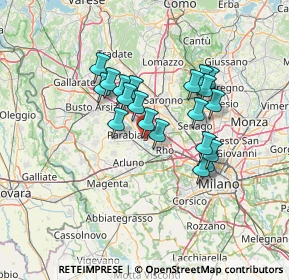 Mappa Via Louis Pasteur, 20014 Nerviano MI, Italia (10.981)
