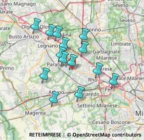 Mappa Via Louis Pasteur, 20014 Nerviano MI, Italia (6.01143)