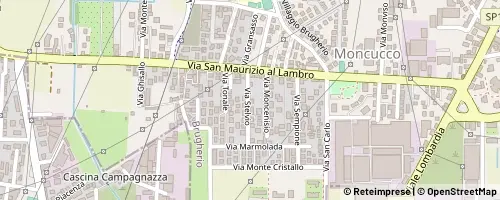 Mappa Brugherio