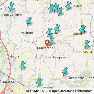Mappa Di Gazzo, 36043 Camisano vicentino VI, Italia (2.862)