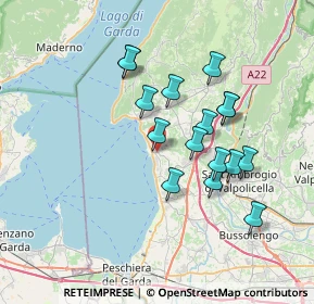 Mappa SP 31, 37011 Bardolino VR, Italia (6.28938)