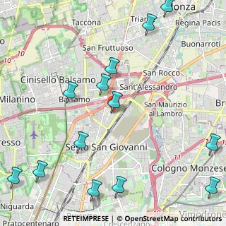 Mappa Via Boccaccio, 20099 Sesto San Giovanni MI, Italia (2.89308)