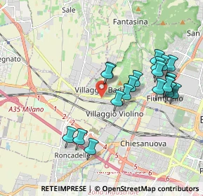 Mappa Via Valcamonica, 25125 Brescia BS, Italia (1.8785)