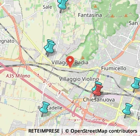Mappa Via Valcamonica, 25125 Brescia BS, Italia (3.1525)