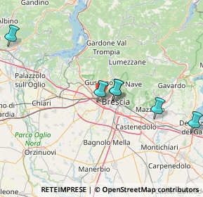 Mappa Via Valcamonica, 25125 Brescia BS, Italia (31.19533)