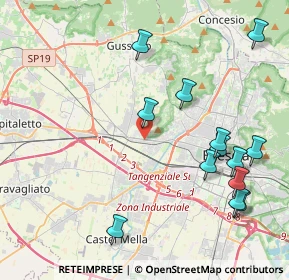 Mappa Via Valcamonica, 25125 Brescia BS, Italia (4.75846)