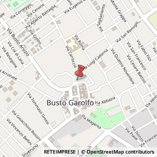 Mappa Piazza Camillo Benso Conte di Cavour, 11, 20038 Busto Garolfo, Milano (Lombardia)