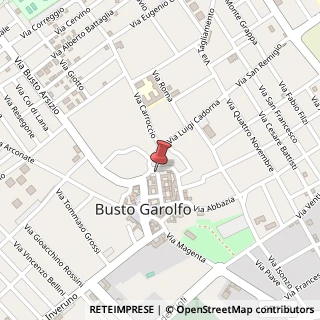 Mappa Piazza Camillo Benso Conte di Cavour, 3, 20020 Busto Garolfo, Milano (Lombardia)